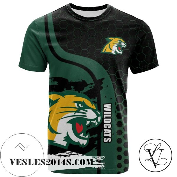 Northern Michigan Wildcats All Over Print T-shirt My Team Sport Style – NCAA