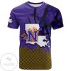 Northwestern State Demons All Over Print T-shirt Men’s Basketball Net Grunge Pattern – NCAA