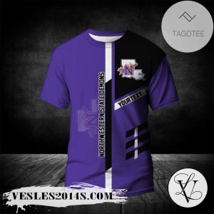 Northwestern State Demons Personalized Custom Text All Over Print T-shirt  – NCAA