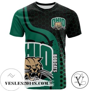 Ohio Bobcats All Over Print T-shirt My Team Sport Style – NCAA