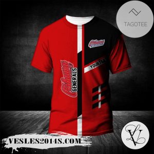 Oshawa Generals T-Shirt Personalized Custom Text  – CA HOCKEY