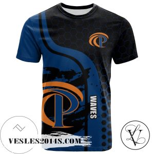 Pepperdine Waves All Over Print T-shirt My Team Sport Style – NCAA