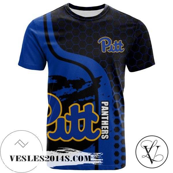 Pittsburgh Panthers All Over Print T-shirt My Team Sport Style – NCAA