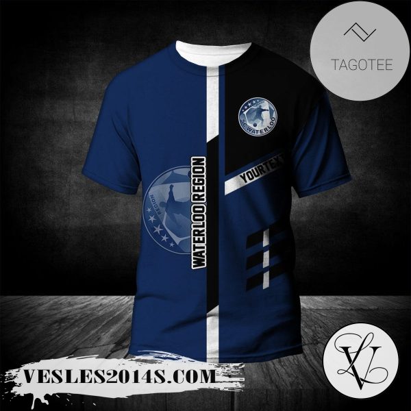 SC Waterloo Region T-Shirt Personalized Custom Text  – CA SOCCER