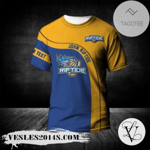 Saint John Riptide T-shirt Curve Personalized Custom Text  – CA BASKETBALL