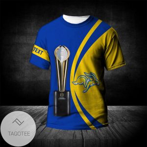 South Dakota State Jackrabbits All Over Print T-shirt 2022 National Champions Legendary – NCAA