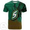 Southeastern Louisiana Lions All Over Print T-shirt Men’s Basketball Net Grunge Pattern – NCAA