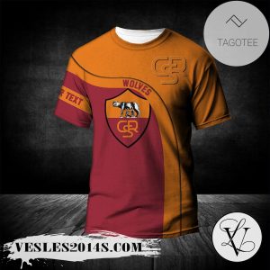 St. Catharines Wolves T-shirt Curve Personalized Custom Text  – CA SOCCER