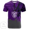 St. Thomas Tommies All Over Print T-shirt Men’s Basketball Net Grunge Pattern – NCAA