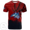 Stony Brook Seawolves All Over Print T-shirt Men’s Basketball Net Grunge Pattern – NCAA