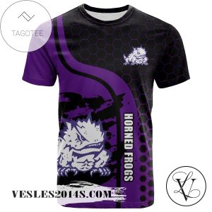 TCU Horned Frogs All Over Print T-shirt My Team Sport Style – NCAA