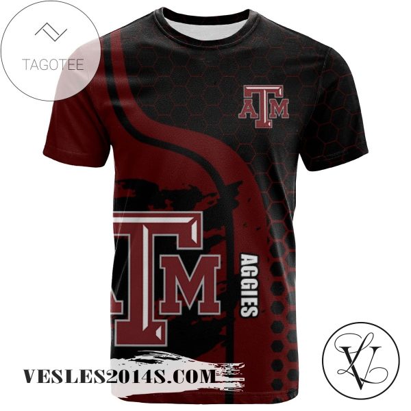 Texas A&M Aggies All Over Print T-shirt My Team Sport Style – NCAA