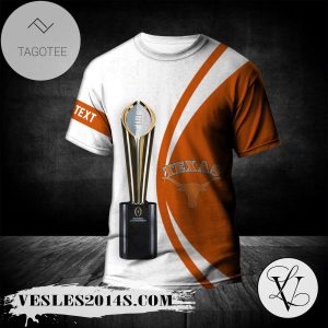 Texas Longhorns All Over Print T-shirt 2022 National Champions Legendary – NCAA