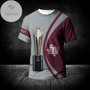 Texas Southern Tigers All Over Print T-shirt 2022 National Champions Legendary – NCAA