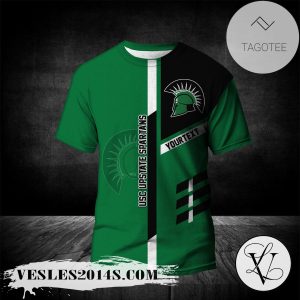 USC Upstate Spartans Personalized Custom Text All Over Print T-shirt  – NCAA