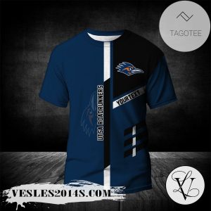 UTSA Roadrunners Personalized Custom Text All Over Print T-shirt  – NCAA