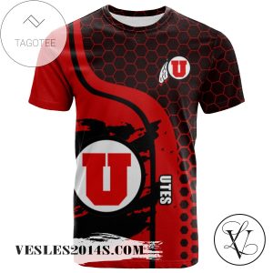 Utah Utes All Over Print T-shirt My Team Sport Style – NCAA