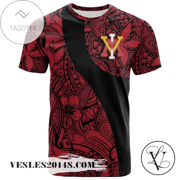 VMI Keydets All Over Print T-shirt Polynesian   – NCAA