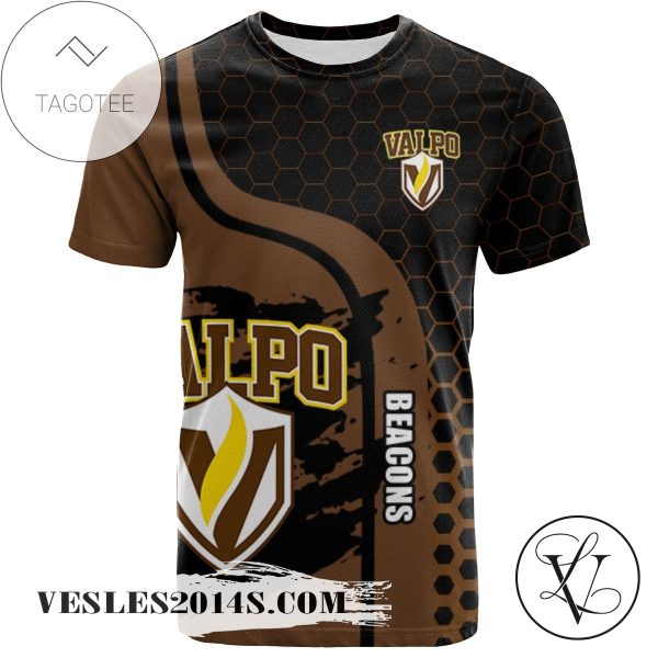 Valparaiso Beacons All Over Print T-shirt My Team Sport Style – NCAA