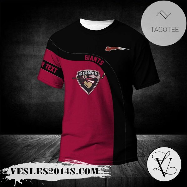 Vancouver Giants T-shirt Curve Personalized Custom Text  – CA HOCKEY