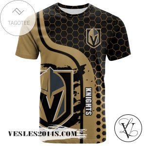 Vegas Golden Knights All Over Print T-shirt My Team Sport Style – NHL