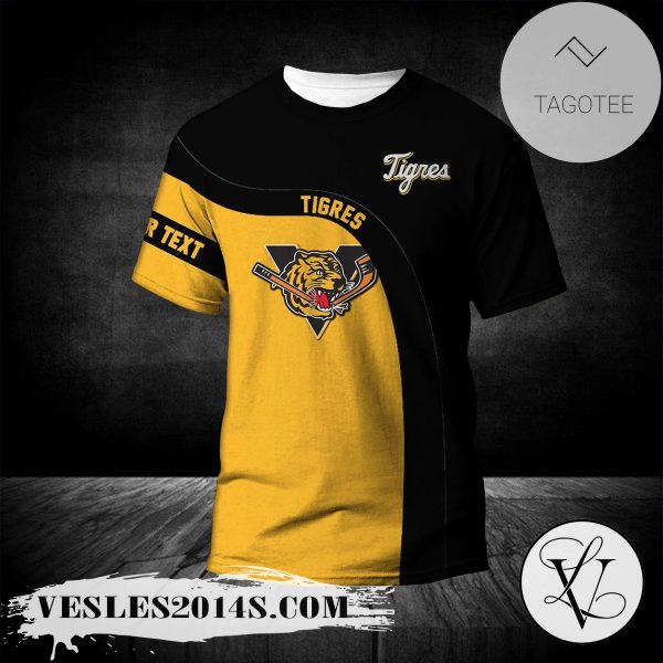 Victoriaville Tigres T-shirt Curve Personalized Custom Text  – CA HOCKEY