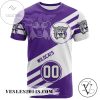 Weber State Wildcats All Over Print T-shirt Sport Style Logo   – NCAA