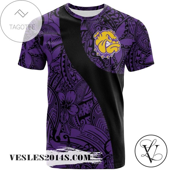 Western Illinois Leathernecks All Over Print T-shirt Polynesian   – NCAA