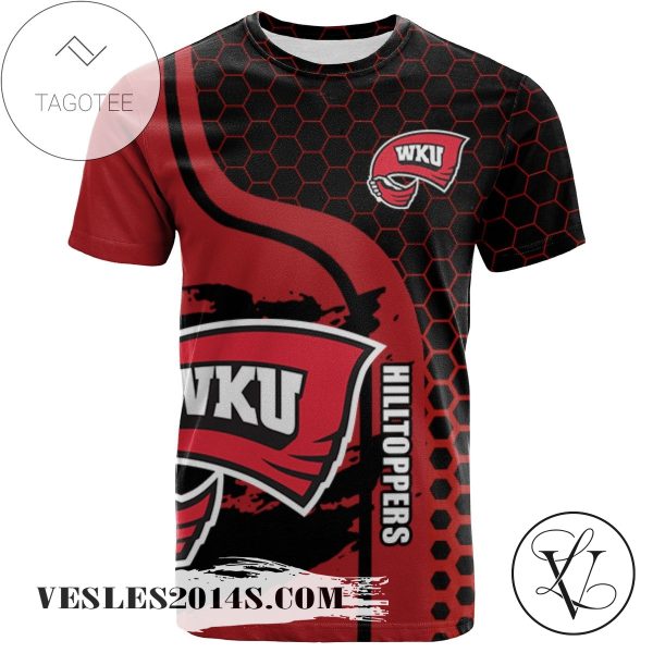 Western Kentucky Hilltoppers All Over Print T-shirt My Team Sport Style – NCAA