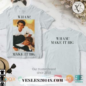 Wham Make It Big Album 3D T-Shirt