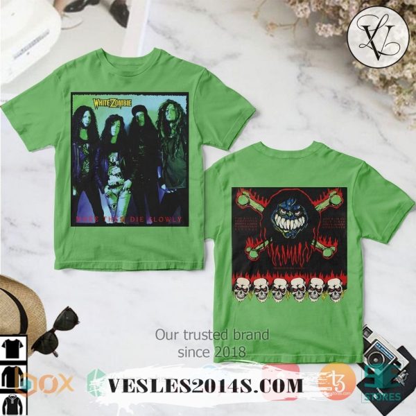 White Zombie Make Them Die Slowly Album 3D Shirt