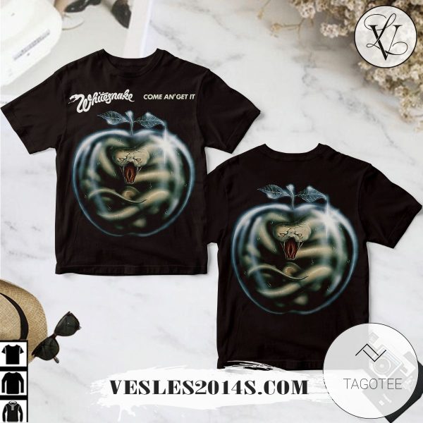 Whitesnake Come An’ Get It Album Cover Shirt For Fans