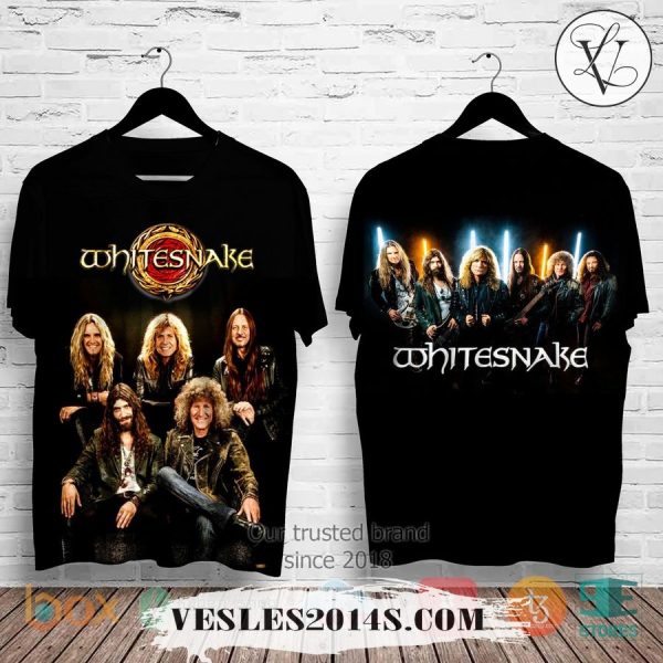 Whitesnake Members Album 3D Shirt