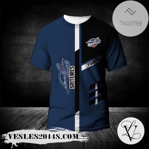 Windsor Spitfires T-Shirt Personalized Custom Text  – CA HOCKEY