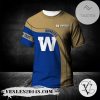 Winnipeg Blue Bombers T-shirt Curve Personalized Custom Text  – CA FOOTBALL