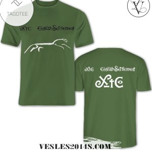 XTC English Settlement Album Cover Shirt For Fans