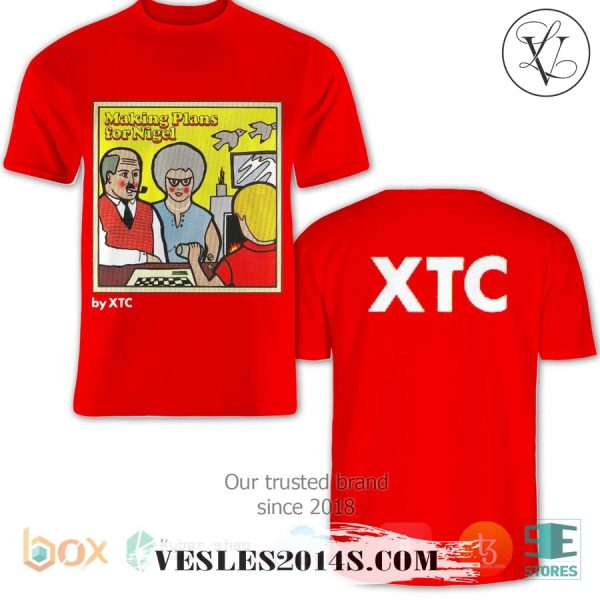 XTC-Making Plans for Nigel Album 3D Shirt