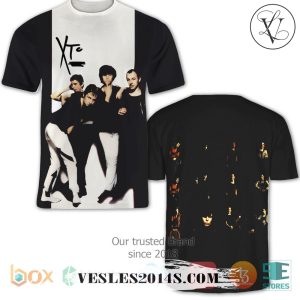 XTC White Music Album 3D T-Shirt