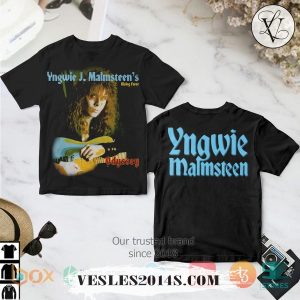 Yngwie Malmsteen Odyssey Album 3D T-Shirt