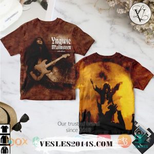 Yngwie Malmsteen Relentless Album 3D T-Shirt