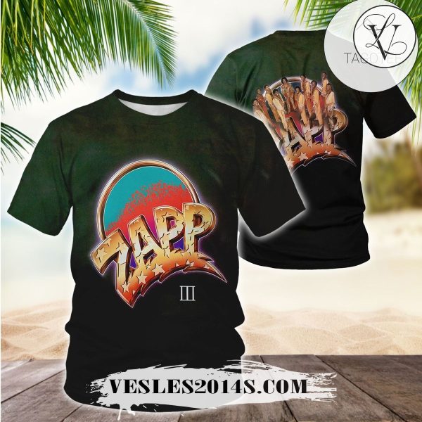 Zapp III Album Cover Shirt For Fans