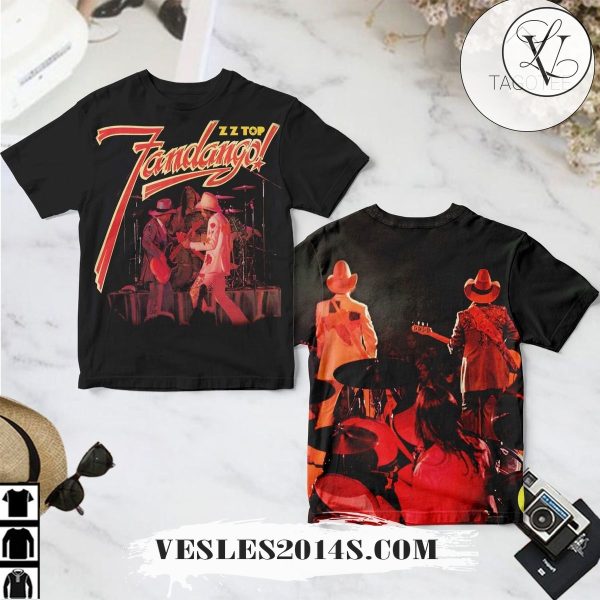 Zz Top Fandango Album Cover Shirt For Fans