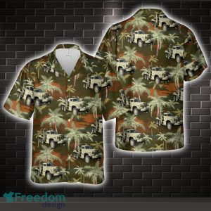 1940-1943 DIAMOND T 969 US military Wrecker WWII Hawaiian Shirt Beach Holiday