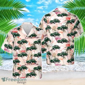 1964 Porsche 356C Outlaw Hawaiian Shirt 3D Printed Beach Lover Gift