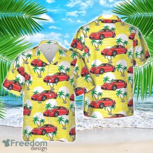 2006 Porsche 911 (997) 3.6 Turbo Tiptronic S Coupe Hawaiian Shirt Summer Beach Shirt