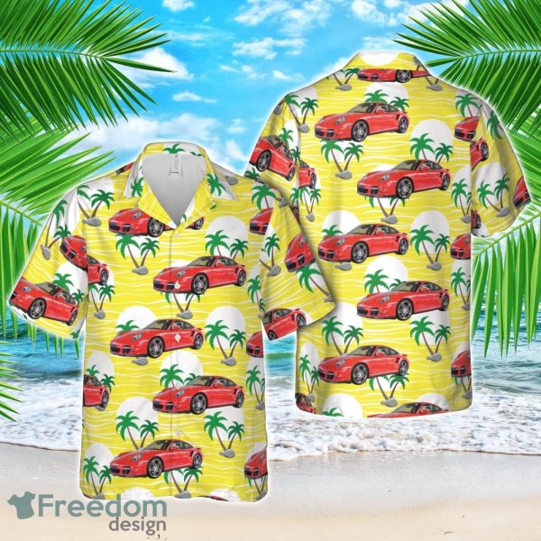 2006 Porsche 911 (997) 3.6 Turbo Tiptronic S Coupe Hawaiian Shirt Summer Beach Shirt