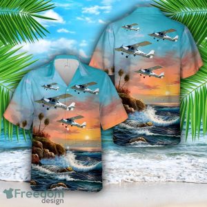 2011 Cessna 162 Skycatcher Hawaiian Shirt Hoilday Gift