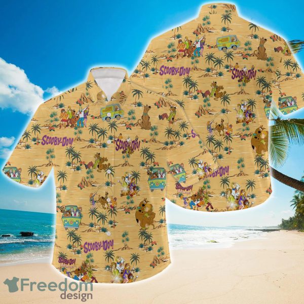 3D Scooby-Doo Tropical Hawaiian Shirt