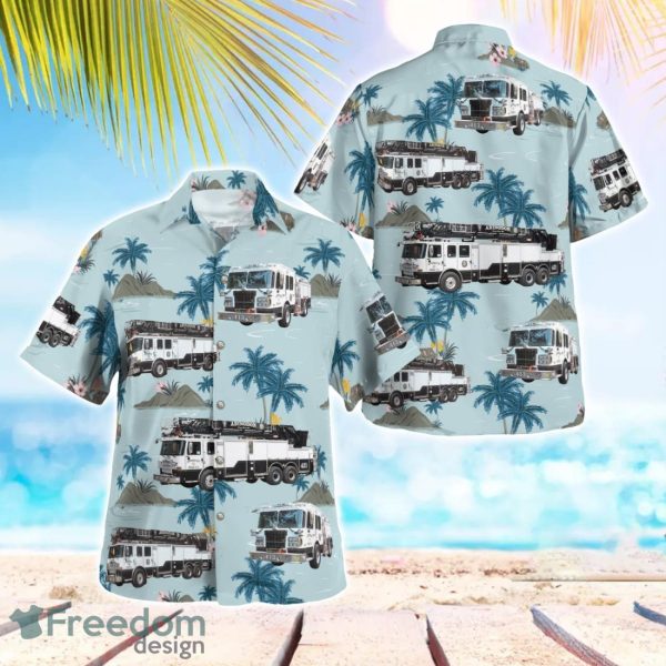 Abingdon Fire Company – MD 3D Summer Aloha Hawaiian Shirt