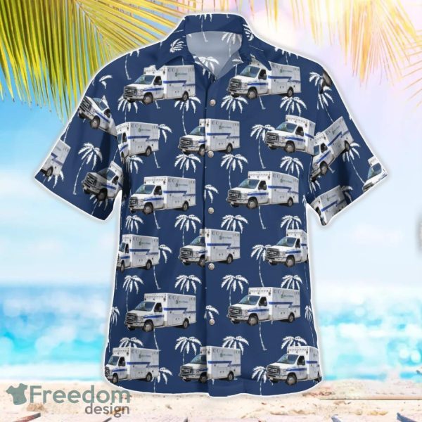 Idaho Ambulance Hawaiian Shirt Gift For Summer Vacation